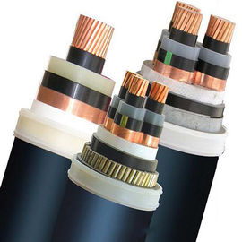 Industri Multicore PVC Insulated Kabel Daya Konduktor Tembaga Tegangan Menengah