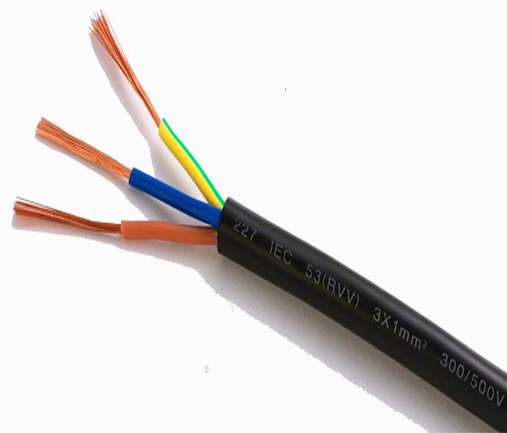 Tegangan Rendah Kabel Kontrol PVC AWG ZR KVVR Tahan Api Kawat Halogen