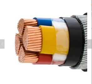 STA PVC Sheath Kabel Listrik Lapis Baja XLPE Insulated Untuk Pembangkit Listrik