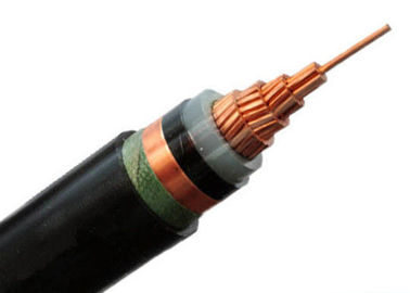 Kabel XLPE Insulated Tegangan Menengah 1 Core 3 Core Kabel Lapis Baja Tembaga