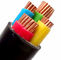 Hitam 4 Inti PVC Insulated Copper Wire Xlpe Insulated PVC Sheathed Cable